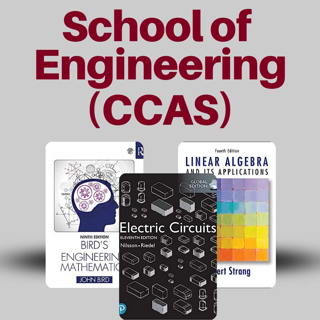 School Of Engineering (CCAS) New & Latest Arrivals