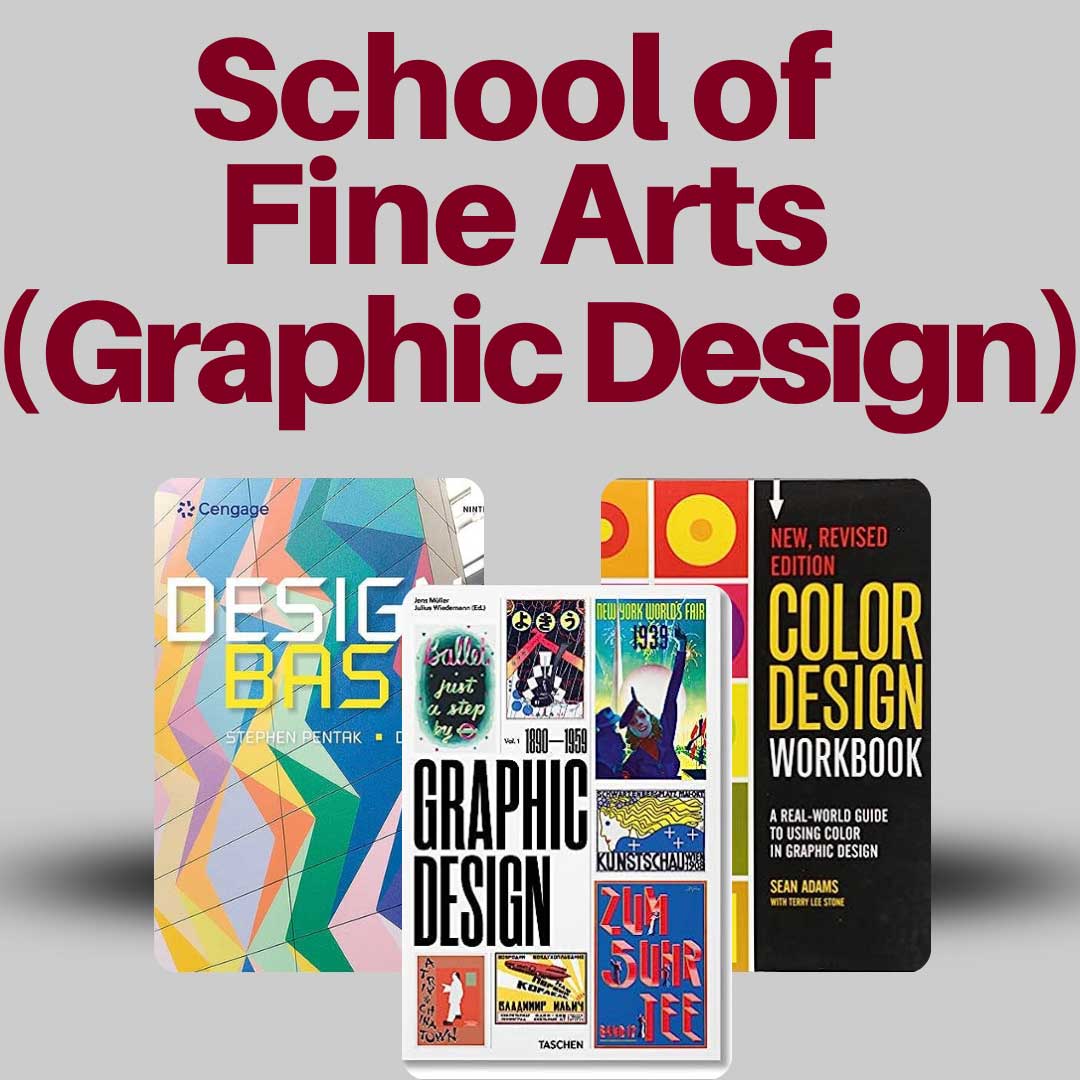 School Of Fine Arts (Graphic Design Department) New & Latest Arrivals