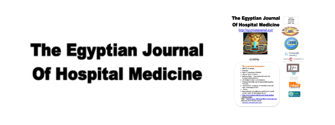 The Egyptian Journal Of Hospital Medicine EJHM