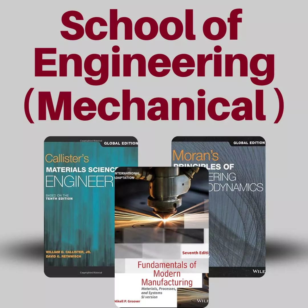 School Of Engineering (Mechanical) New &amp; Latest Arrivals